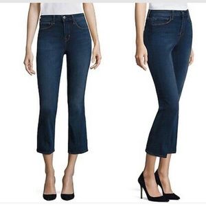 L'Agence Jeans | Cropped Baby Flare in Pacifica